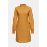 Robe-Pull à Manches Ballon 100 % Coton | Femme Élégante