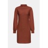 Robe-Pull à Manches Ballon 100 % Coton | Femme Élégante