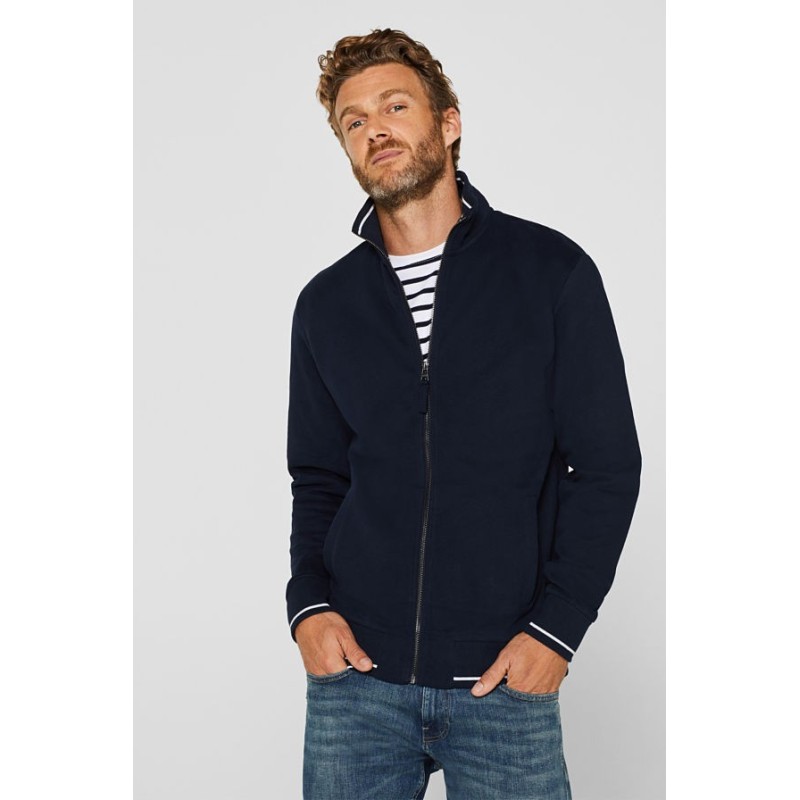 Cardigan Molletonné 100 % Coton Homme | Confort et Style