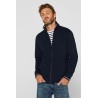 Cardigan Molletonné 100 % Coton Homme | Confort et Style