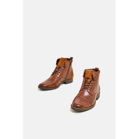 Bottines en Cuir Brun Homme | Chaussures Élégantes