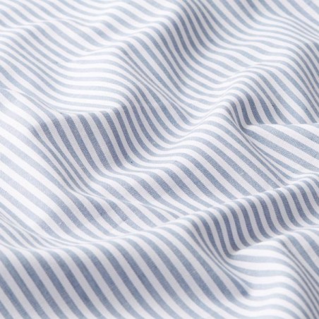 Popeline Coton Rayures | Tissu de Confection Professionnel
