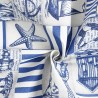 Coton Enduit Maritime | Tissu Imperméable Professionnel