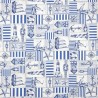 Coton Enduit Maritime | Tissu Imperméable Professionnel